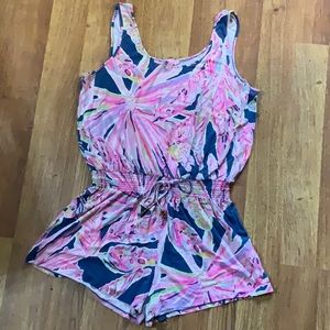 Lily Pulitzer romper EUC